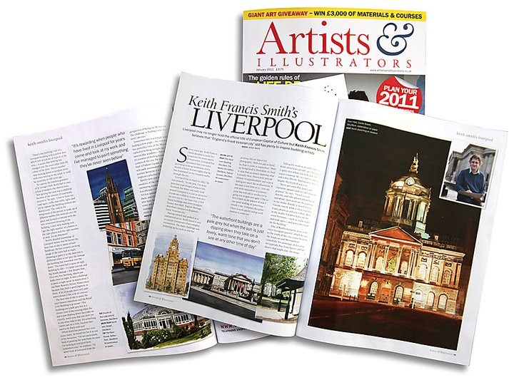 Artists & Illustrators Magazine feature