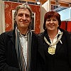 Keith F Smith and Lord Mayor Sharon Sullivan