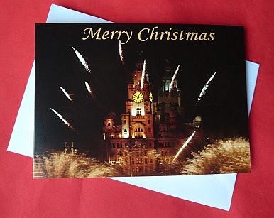 Royal Liver Building Card